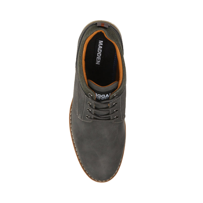 M-LANDEN GREY NUBUCK